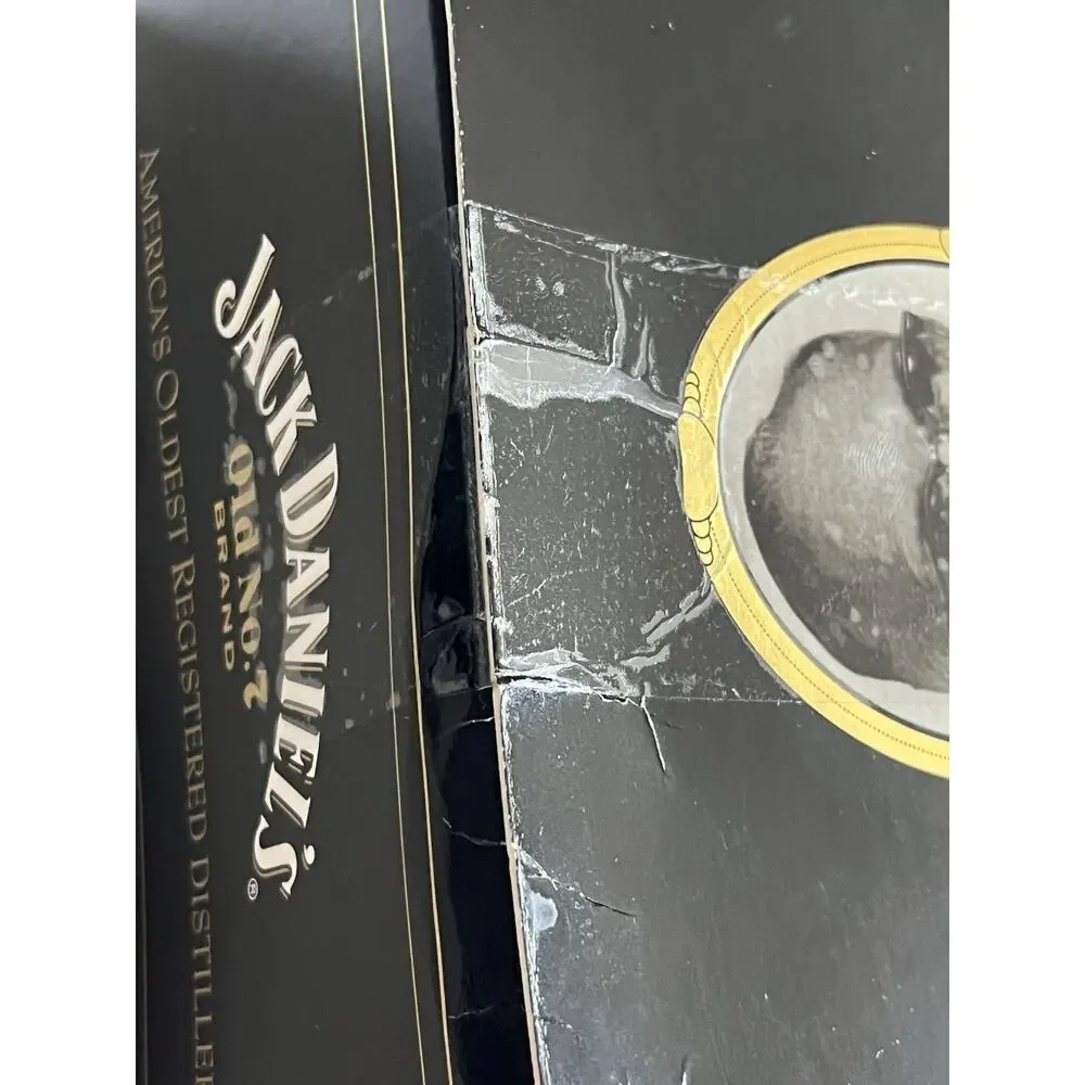 Vintage Jack Daniel’s Old No. 7 Jesse Gamble Signature Glass Set Sealed NOS